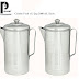 PIQUANT KITCHENWARE Stainless Steel Jug 2 L Pack of 2