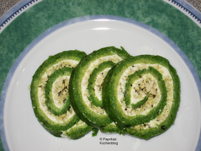 Paprikas Küchenblog: Spinat-Rolle