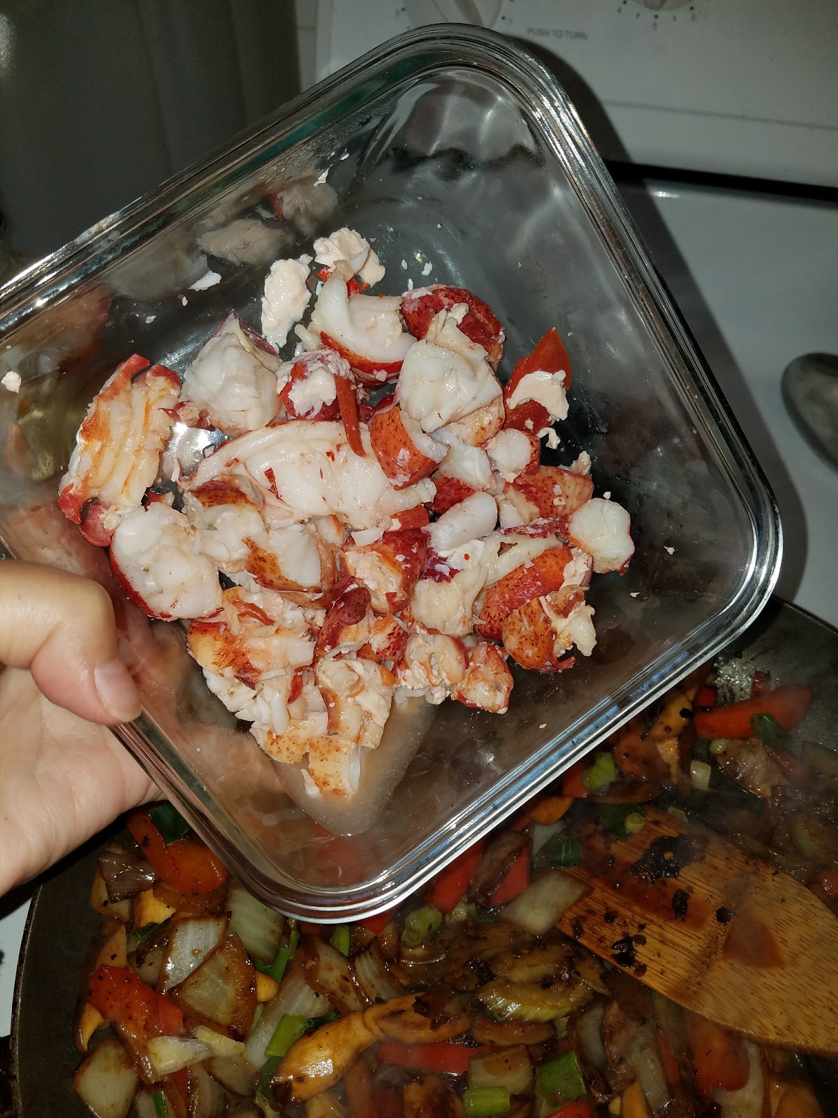 Sha Bang's Kitchen Garlic Lobster with Black Bean Sauce