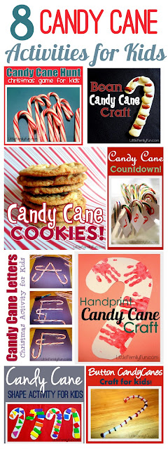 Christmas theme for preschool Little Family Fun: Candy Cane Activities