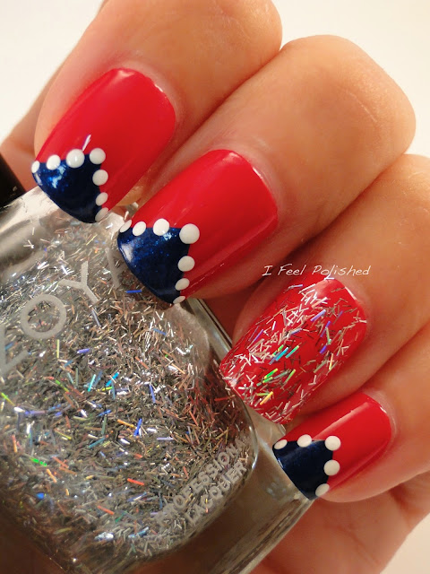 Fourth of July Nail Art Fourth of July Nail Art