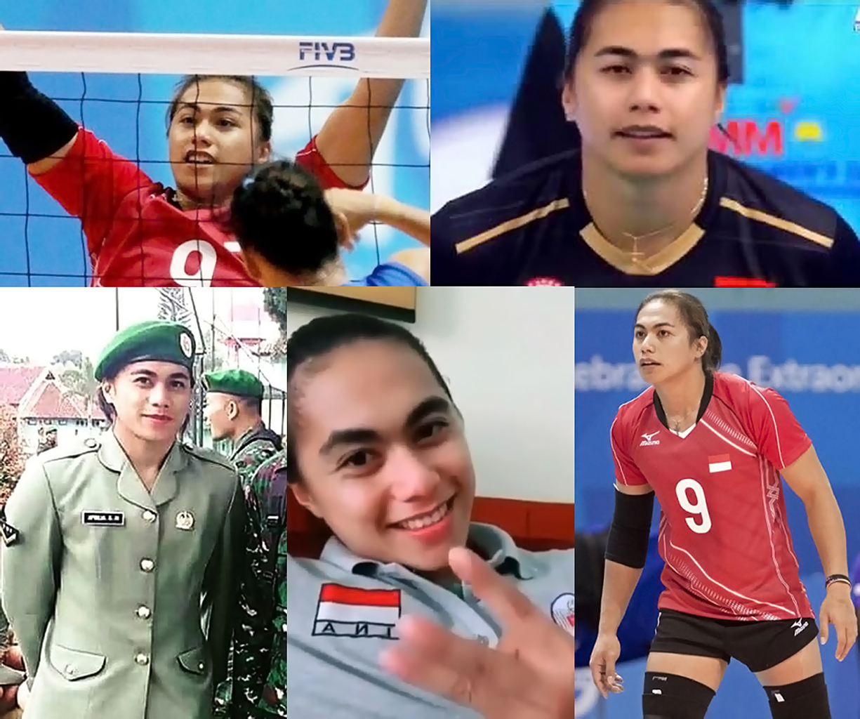 Profil Atlet Volly Aprilia Santini Manganang - HelpShared.Com