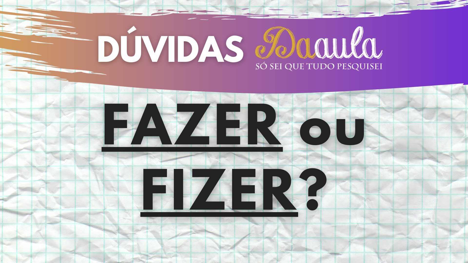 Se eu "fazer" o que você me pediu, você me deixa em paz?