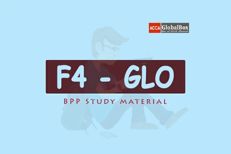 F4 - Corporate and Business Law (LW) | GLOBAL | B P P Study Material | B P P Study Text PDF | B P P Study Text Kit PDF