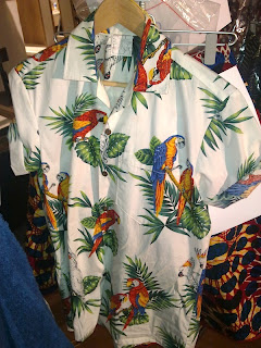 Stella Jean Spring Summer 2013 Fashion Show - detail of Hawaiian shirts