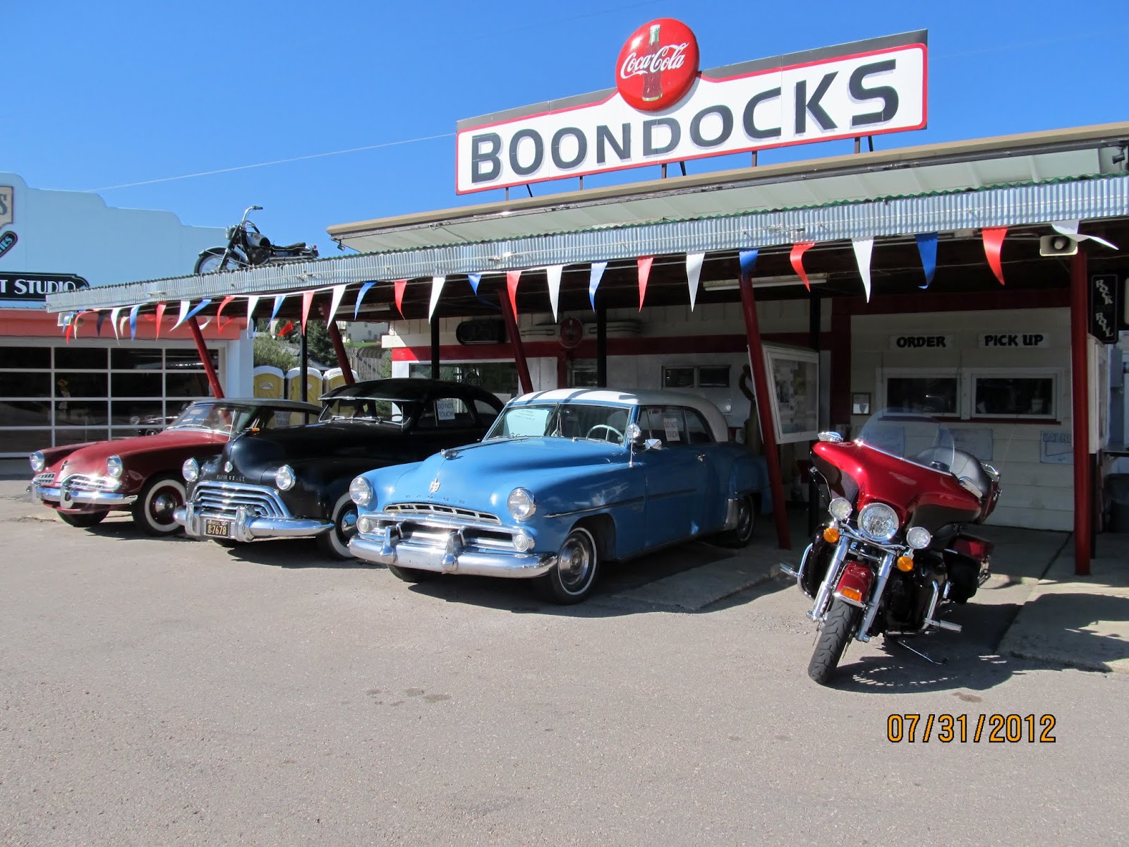 Jim's Motorcycle Trips 2012 Trip "Out West" Tue, Day 11 (Hill City