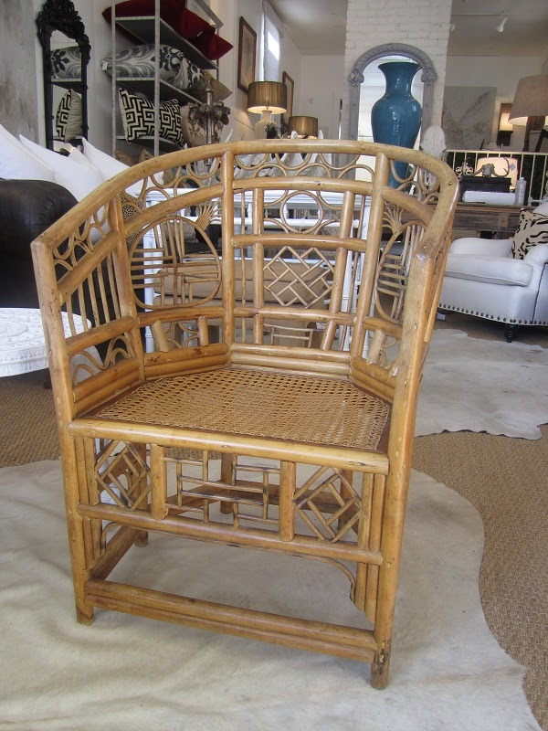 Shaun Smith Home Vintage Bamboo Chair