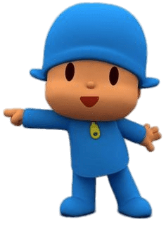 Cartoon Characters: Pocoyo (PNG)