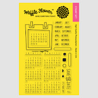 Calendar Stamp Set