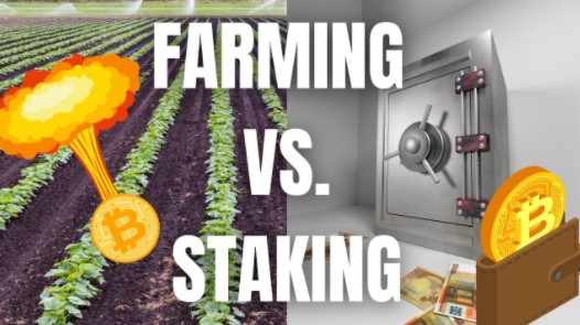 Difference Between Token Farming & Token Staking