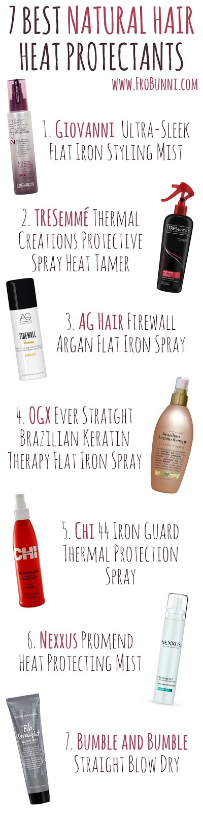 Frobunni 10 Tips For Using Heat Safely On Natural Hair