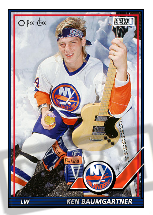 The Cardboard and Me Lost Rookies 198889 OPC Ken Baumgartner