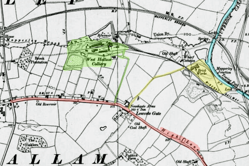 East Midlands Named Bricks Stanley & West Hallam Brickworks