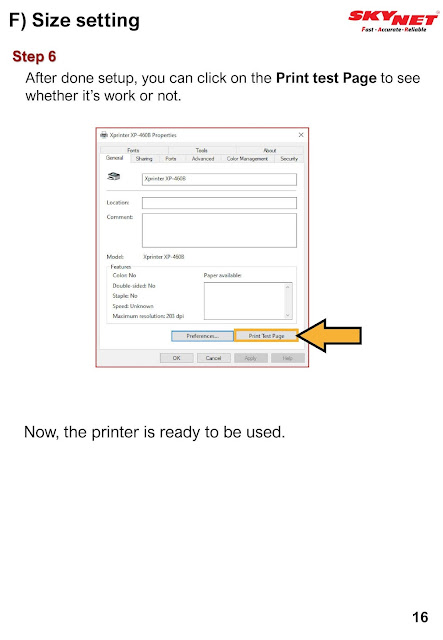 Thermal Printer XP-460B Driver Download Install  如何 下载 安装