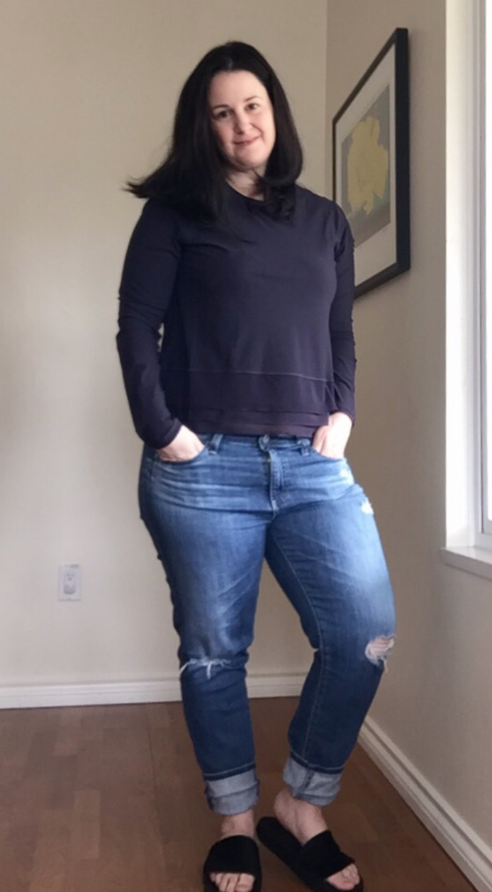 Sole Training Long Sleeve, AG Denim