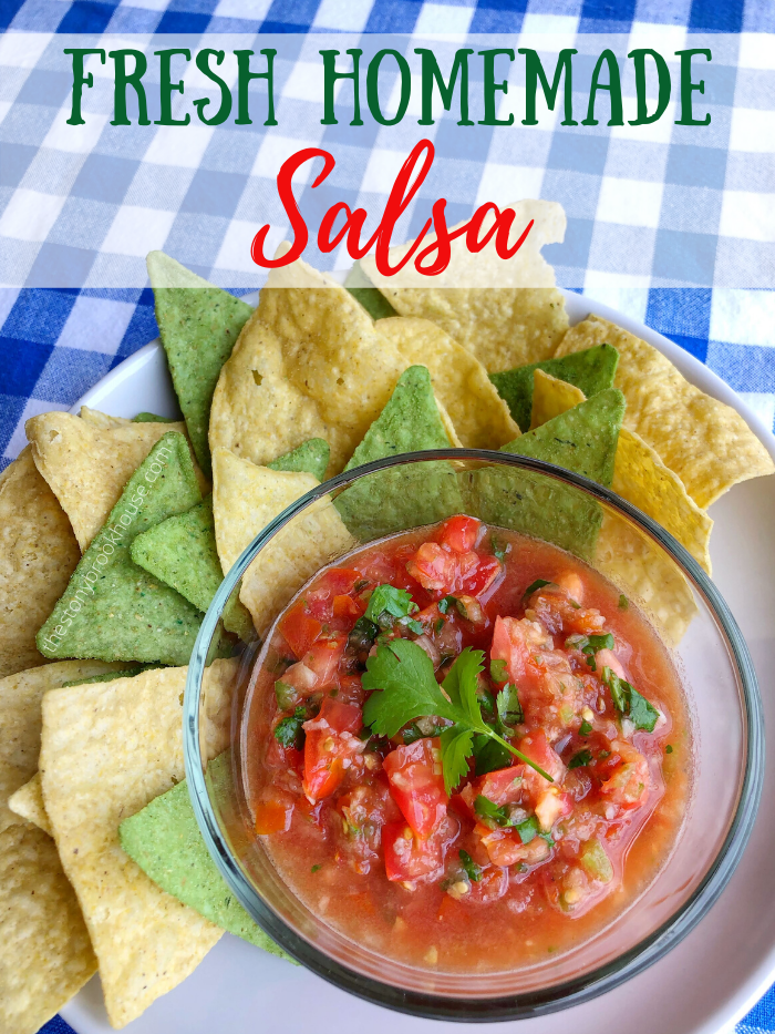 THE STONYBROOK HOUSE | FRESH HOMEMADE SALSA