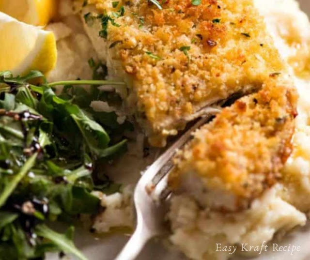 HEALTHY PARMESAN GARLIC CRUMBED FISH Easy Kraft Recipes