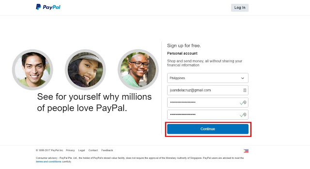 Paypal Coins ph, virtual wallet