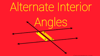 Alternate interior angles