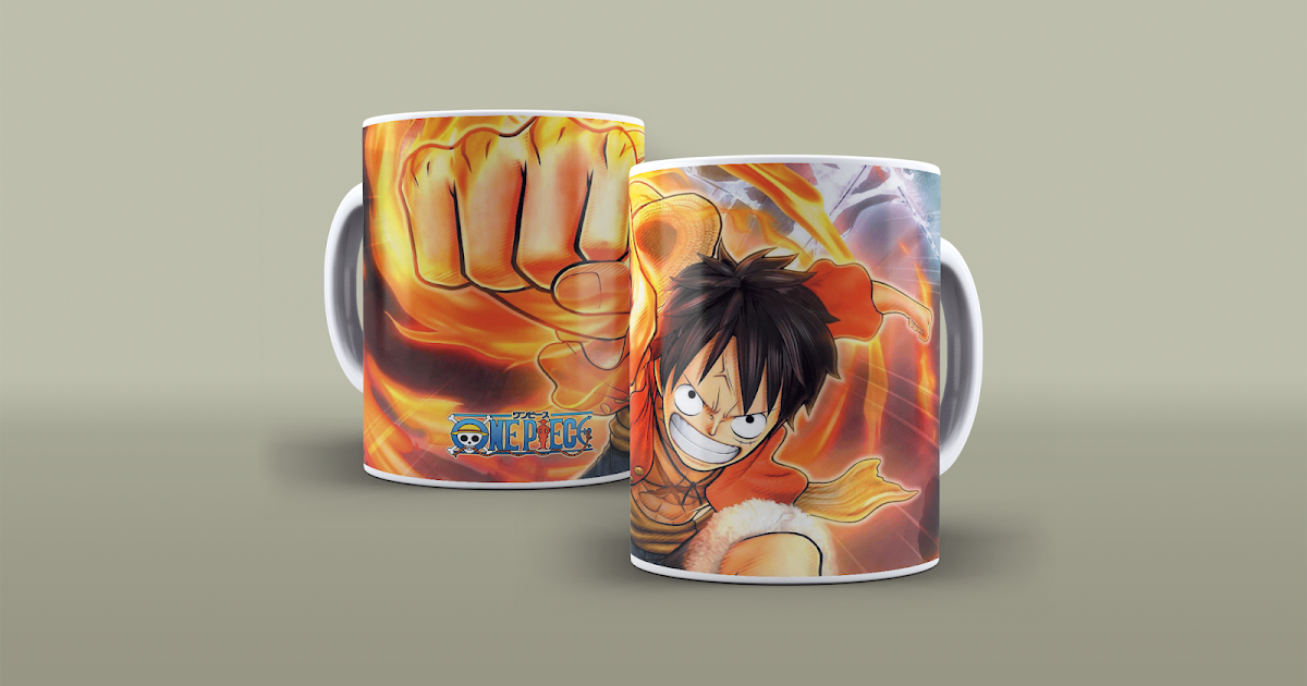 Caneca Anime Mangá One Piece Personagens