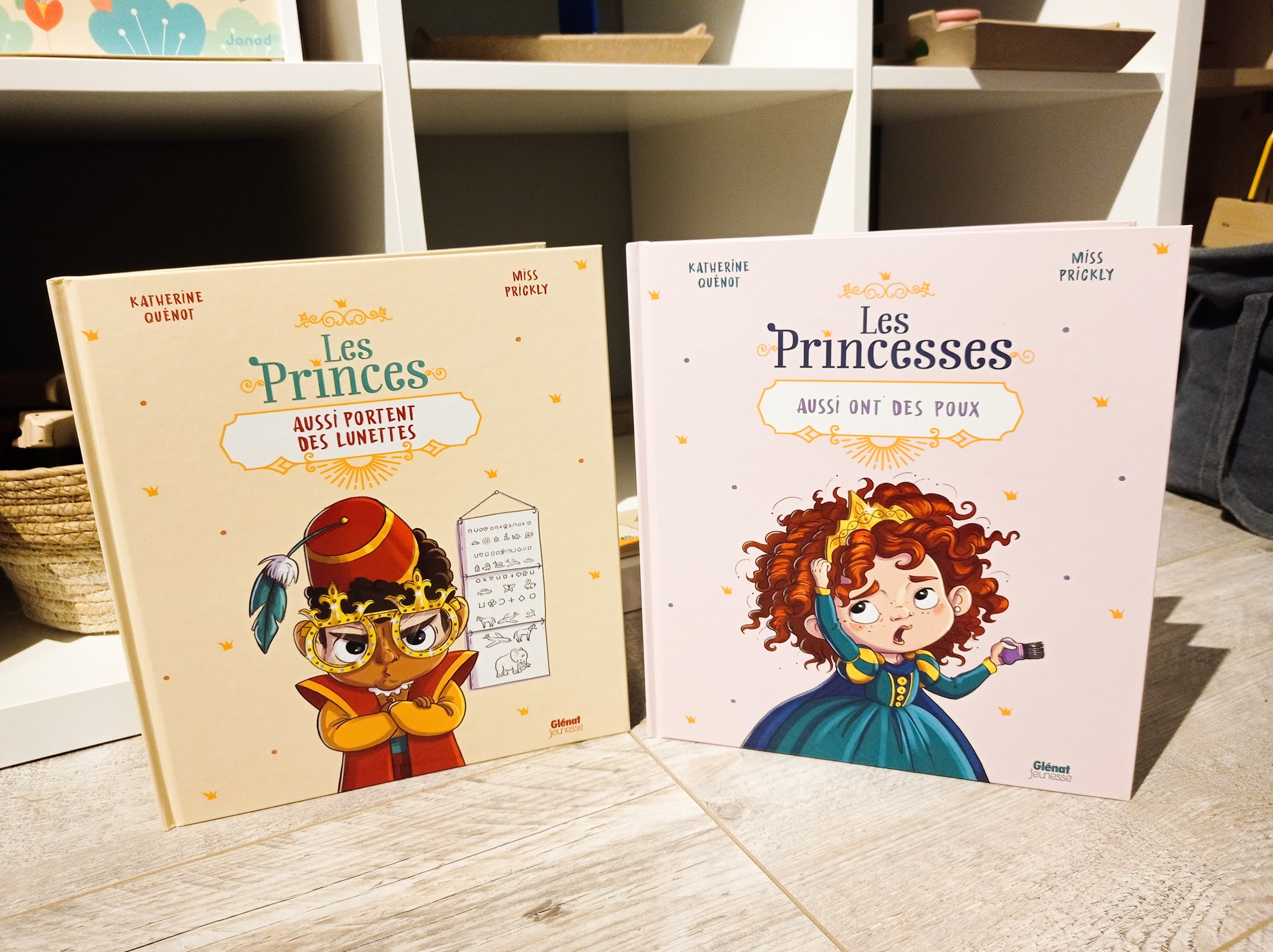 Collection Les princes / les princesses des éditions Glénat jeunesse