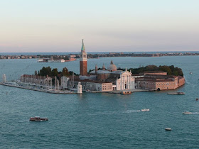 The Basilica and former monastery of San Giorgio Maggiore is one of the most famous features of the Venetian lagoon