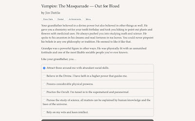 Vampire The Masquerade Out For Blood Game Screenshot 1