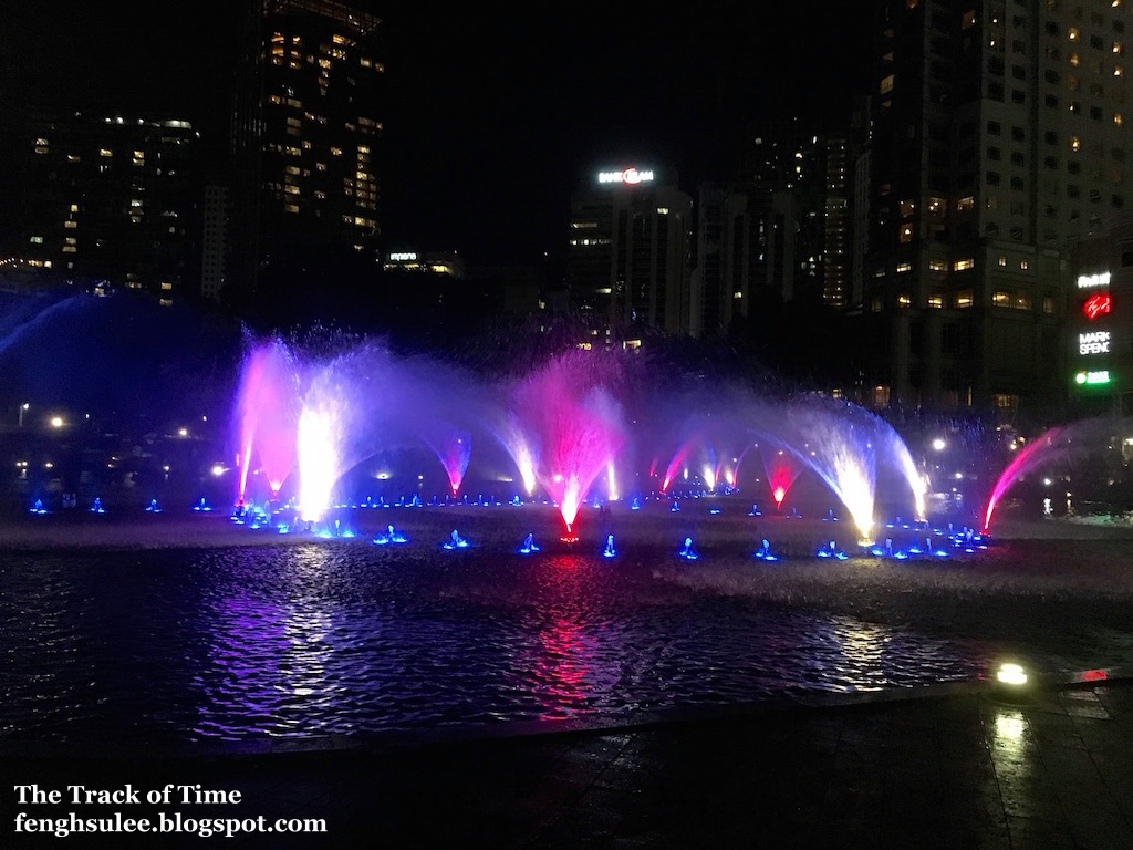 KLCC Lake Symphony Water Fountain Show The Track of Time