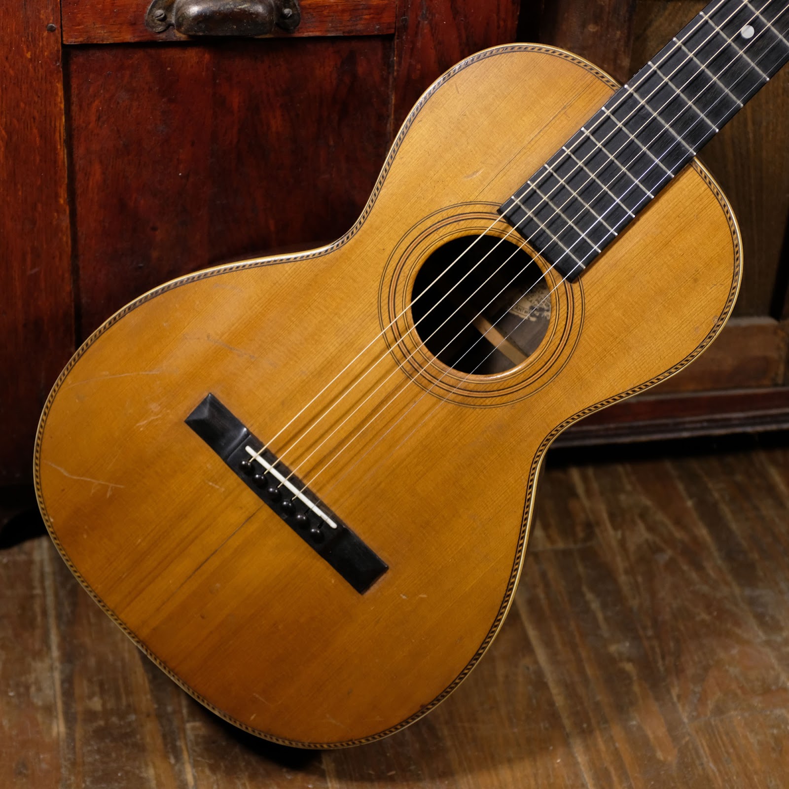 1906 Washburn Style 115 Parlor Guitar