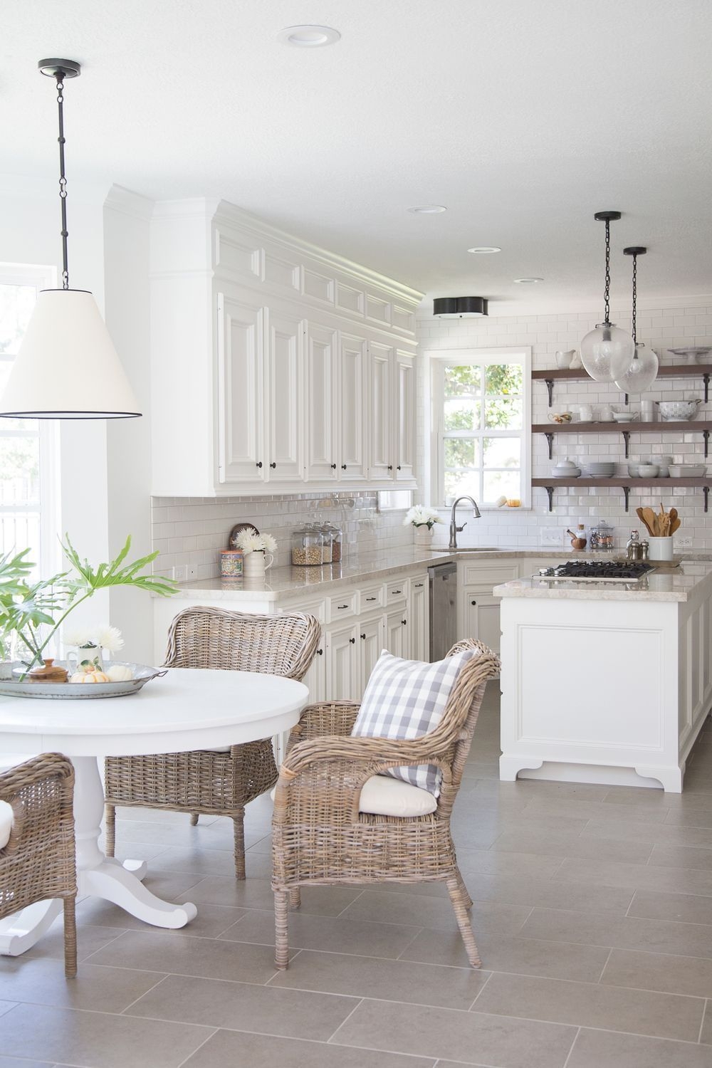 30+ Inexpensive White Kitchen Decor Ideas To Try