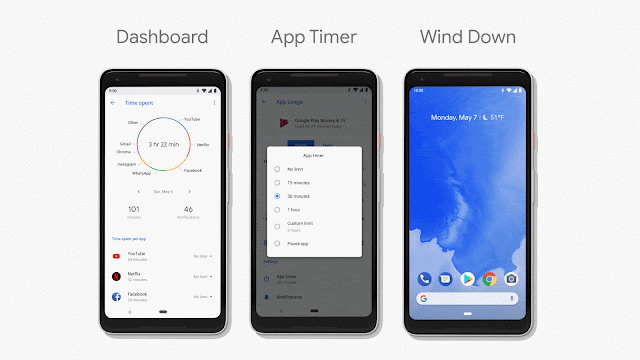 usar menos el telefono en adroid p androidp-menor-uso-del-movil