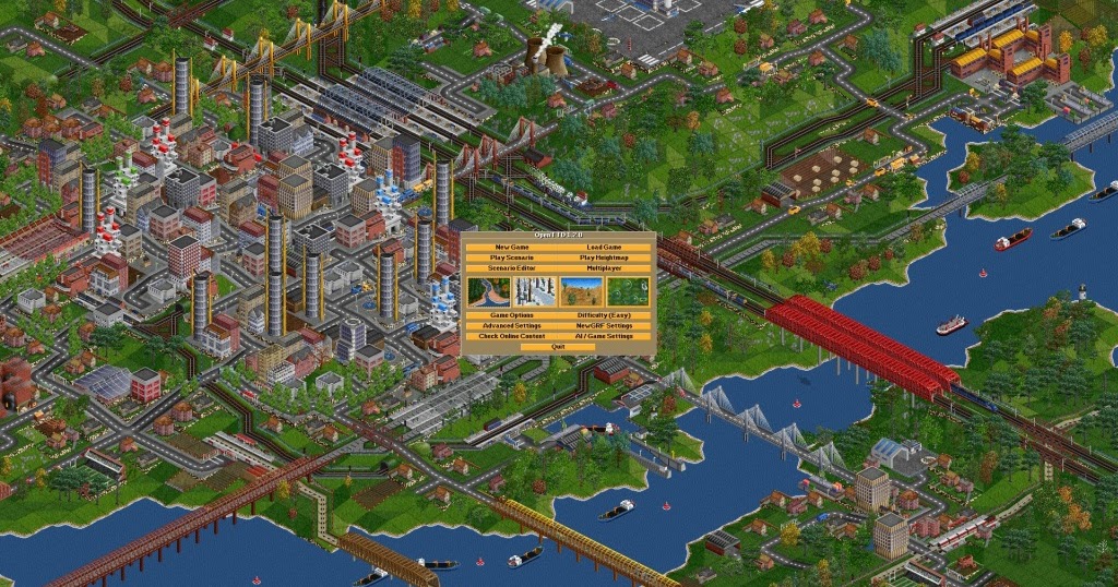 Indie Retro News: OpenTTD 1.6.1 - Open Source Transport Tycoon.