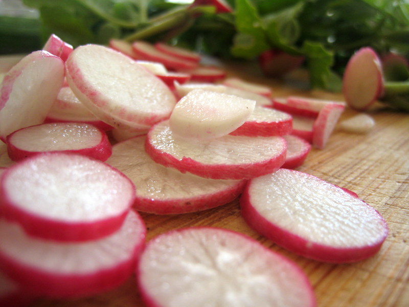 The Way to My Family's Heart Radish and Cucumber Salad