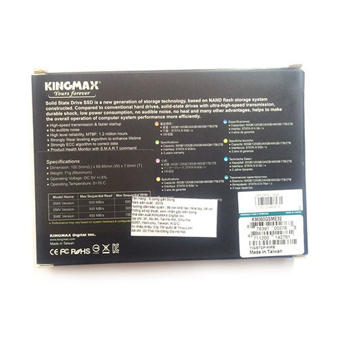 Ổ cứng SSD Kingmax 60GB