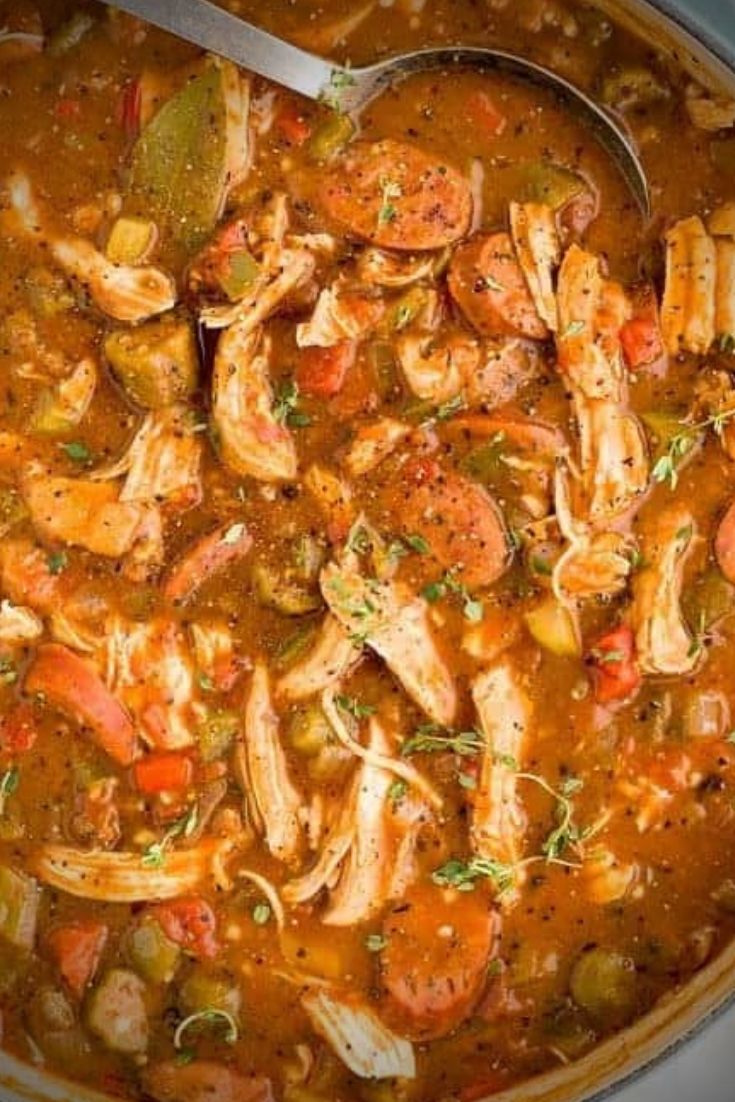 Chicken Andouille Sausage Gumbo