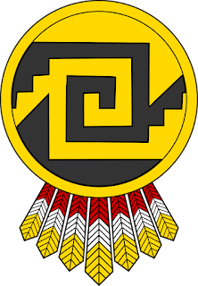 Imagen de un escudo o Chimali
