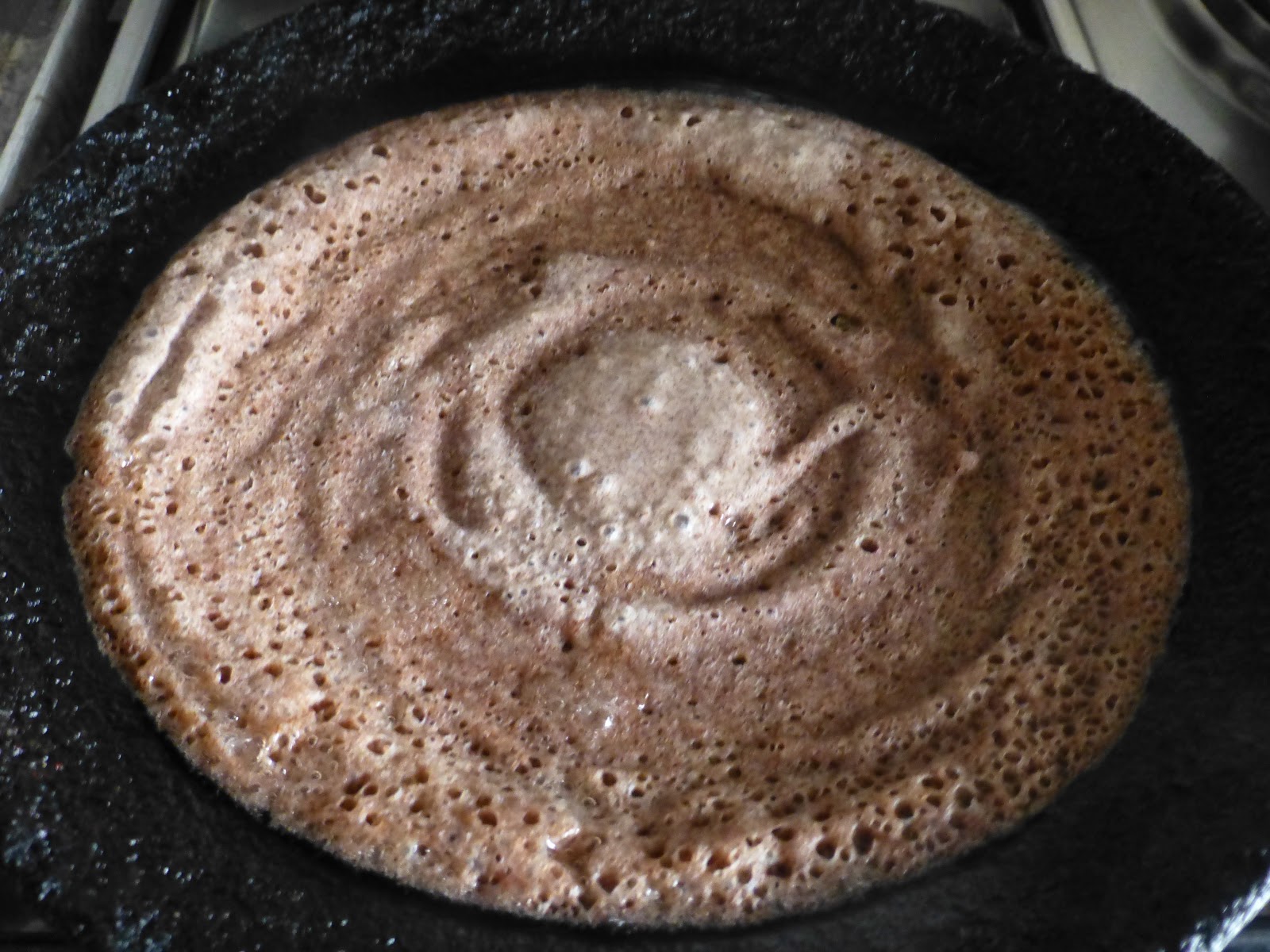 Singapore Chettinad Recipes: Keppai/Ragi Dosai/Finger Millet Dosai