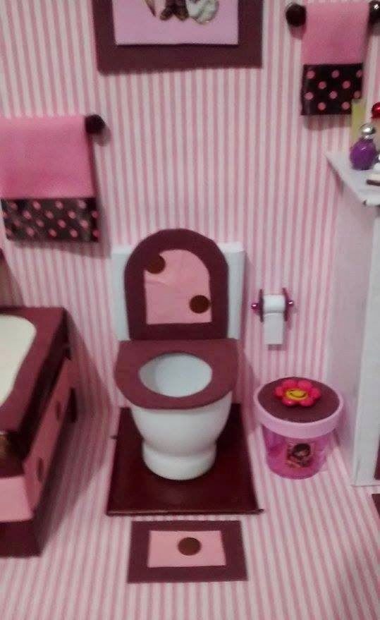 Ideas para hacer un baño para casa de muñecas