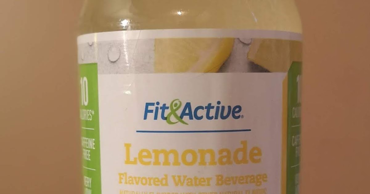 The Budget Reviews Fit & Active Lemonade Flavored Water Beverage (Aldi)