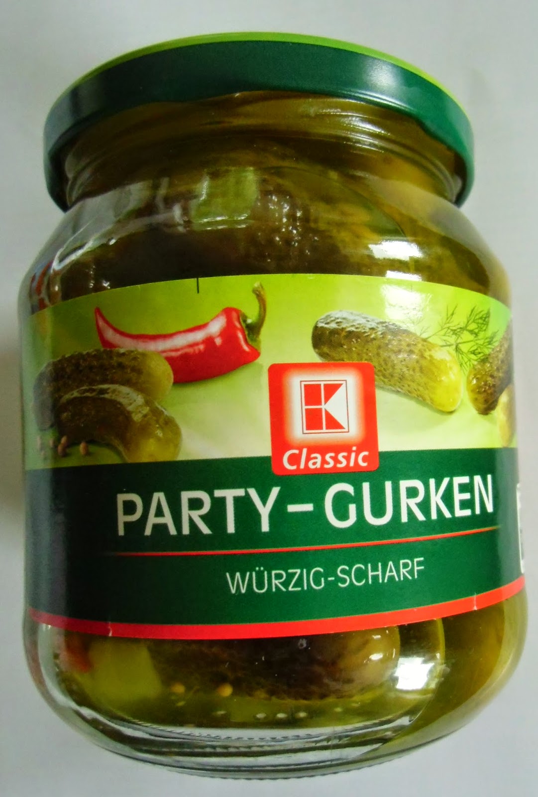 Chilihead Icewolf77: Kaufland - K-Classic Party-Gurken würzig-scharf