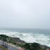 EL MALECÓN DEL DISTRITO NACIONAL FUE CERRADO POR FUERTE OLEAJES EN EL MAR CARIBE