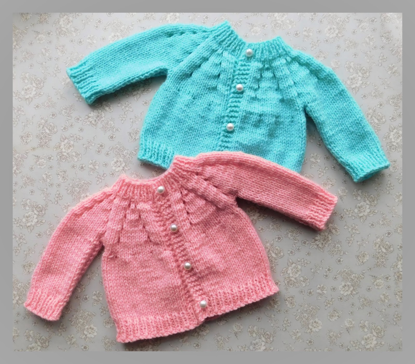 Marianna's Lazy Daisy Days AllinOne Baby Cardigan with Button Front