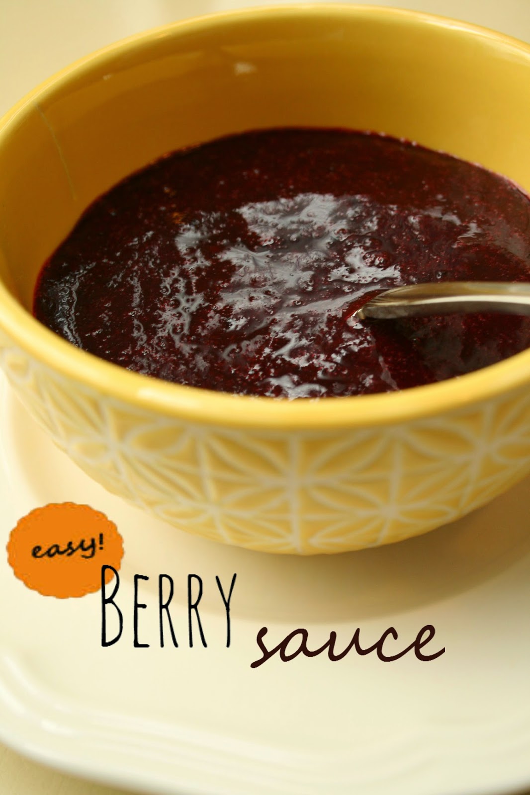 Simple Berry Sauce Weeknight Dish