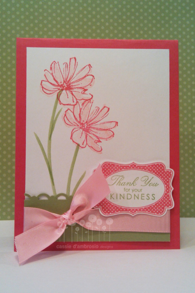 paper owl {cassie d'ambrosio} Stampin' Up! Four Frames Card