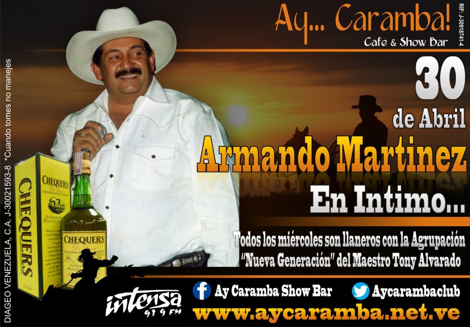 ...Seguidores del folklore... Armando Martinez en Ay Caramba!
