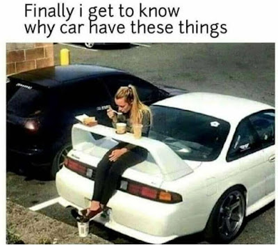 A girl with car funny meme.