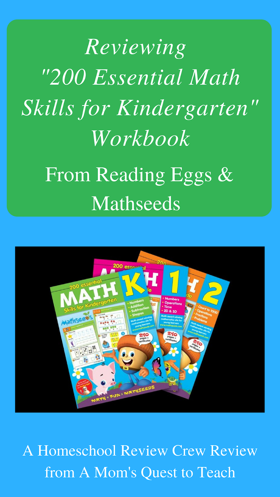 A Mom's Quest to Teach New Workbooks You Can Count On from Reading Eggs