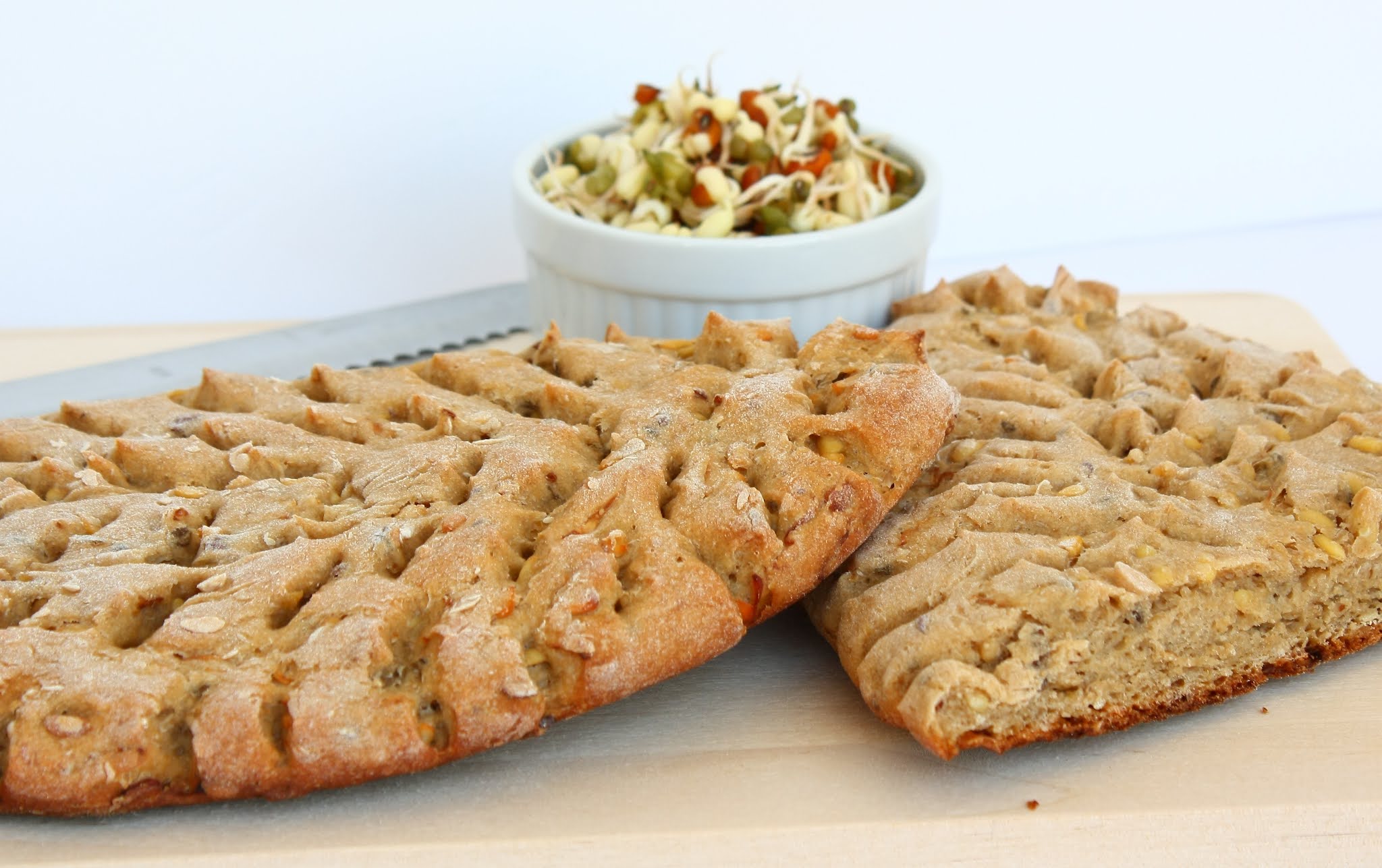 Swapna's Cuisine Sprouts and Cereal Bread