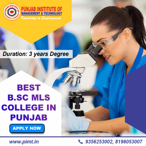 Bachelor of medical lab science in PunjabBest bsc mls college in