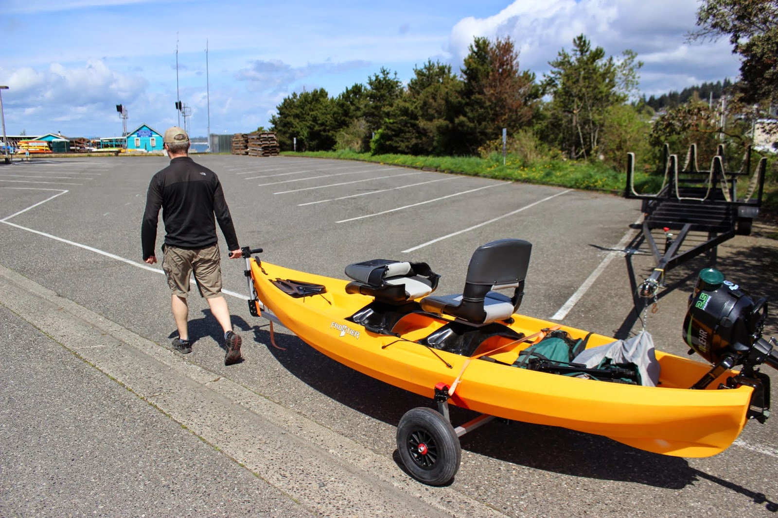 The NuCanoe Blog: The Dynamic Dolly &amp; The Frontier 12